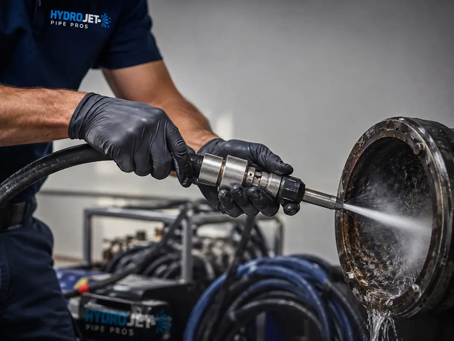 Hydro Jet Pipe Descaling in Smackover, AR